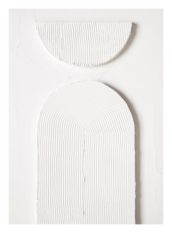 Graphic Shapes Texture No1 Poster (70x100 cm)-Poster
