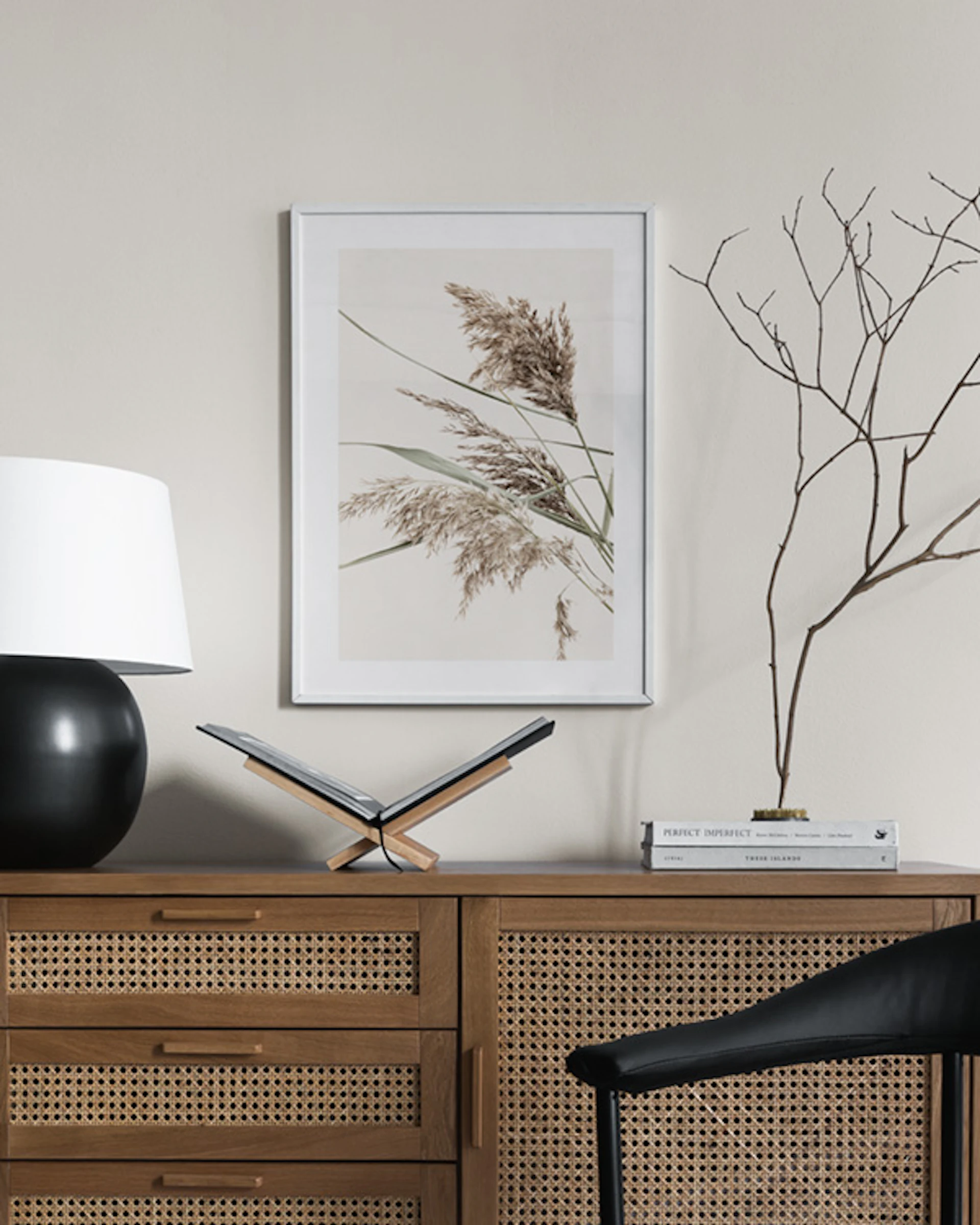 Boho Grass Poster