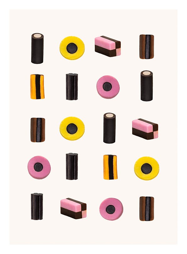 Liquorice Allsorts Affiche (30x40 cm) - Tableaux cuisine