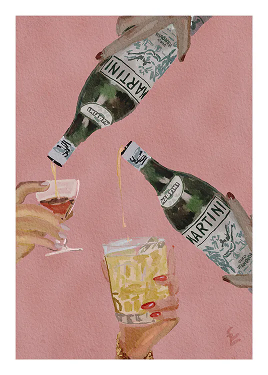 Ekaterina Zagorska - One More Martini Please Poster 0
