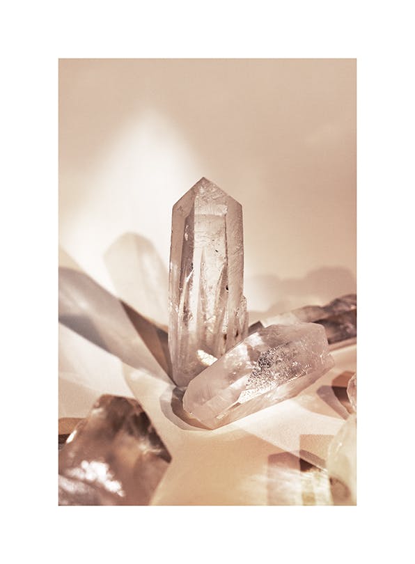 Crystals and Shadows No2 Print (50x70 cm)