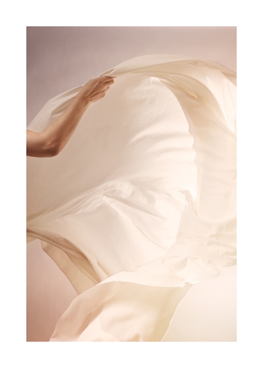Flowy Fabric Poster 0