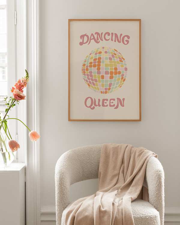 Wall Art Print, Dancing Queen