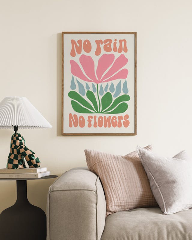 No Rain. No Flowers Poster
