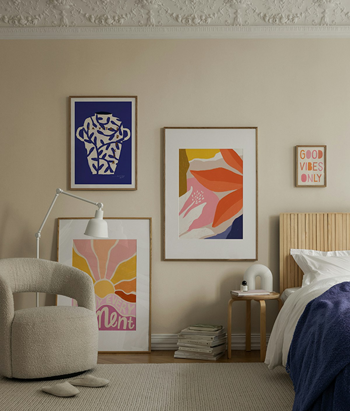 Bedroom wall art Gallery walls Desenio.co.uk