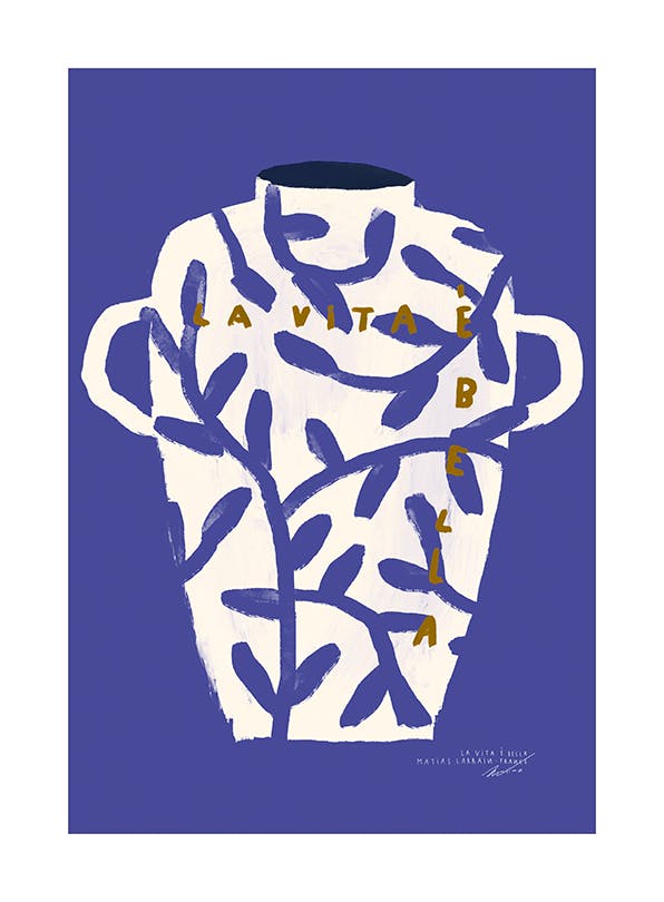 La Vita è Bella Print (50x70 cm)