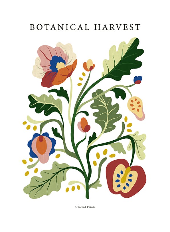 Botanical Harvest No2 Plakat (30x40 cm)-Plakaty