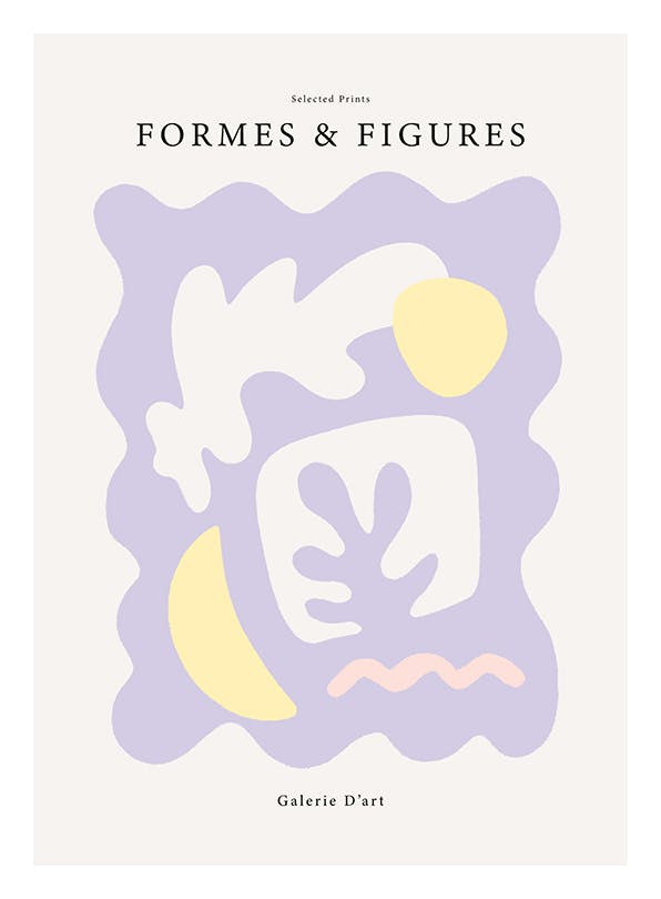 Formes & Figures No1 Print (50x70 cm)