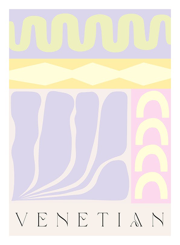 Venetian No2 Affiche (50x70 cm)