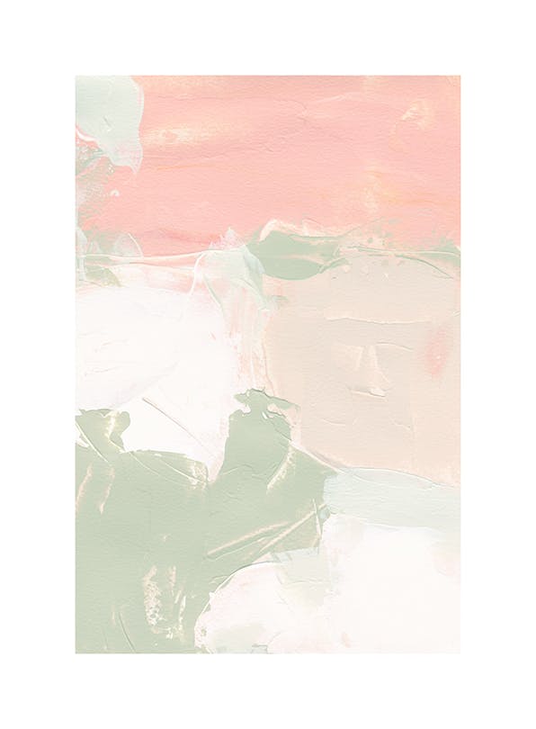 Abstract Pastels No1 Plakat (30x40 cm)-Plakaty