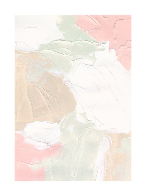 Abstract Pastels No2 Plakát 0