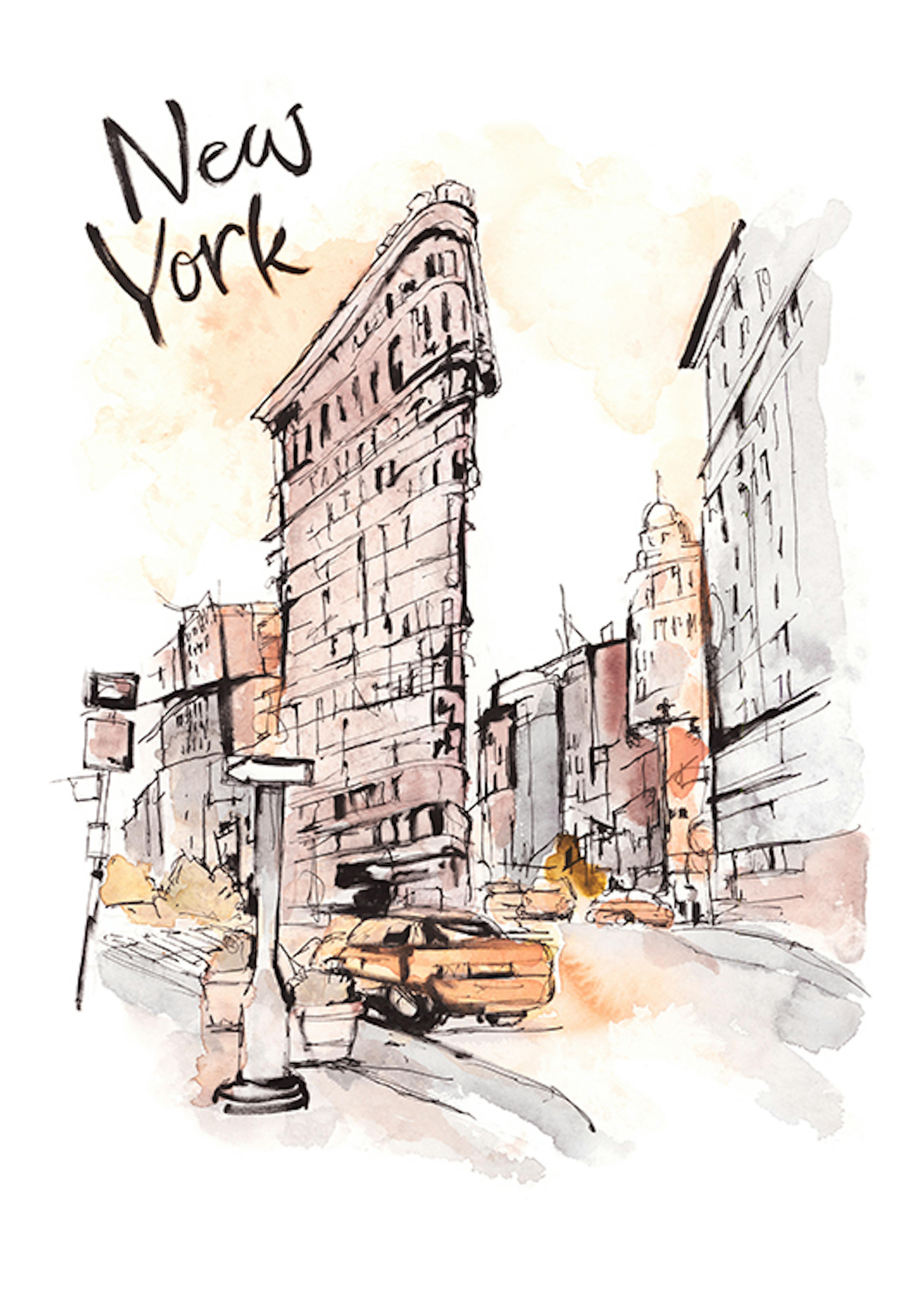 Painted New York Affiche 0