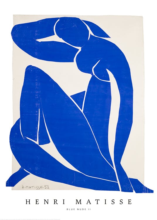 Matisse - Blue Nude II Plagát 0