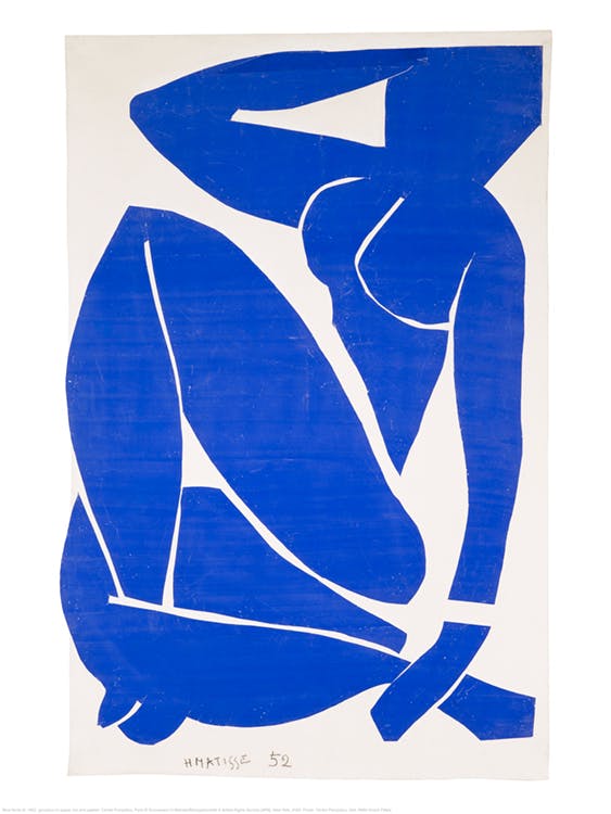 Matisse - Blue Nude III Plagát 0