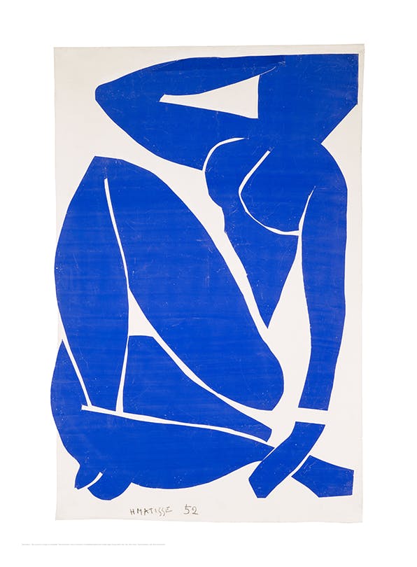 Matisse - Blue Nude III Poster (50x70 cm) - Matisse posters