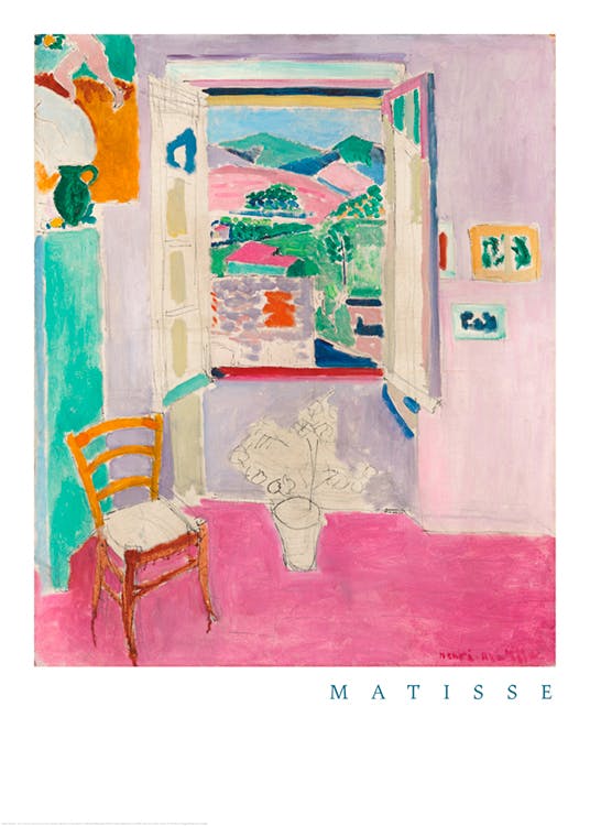 Matisse - Open Window Plakát 0