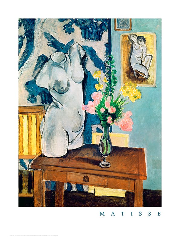 Prints - Matisse - The Plaster Torso Print (50x70 cm) - Matisse art prints