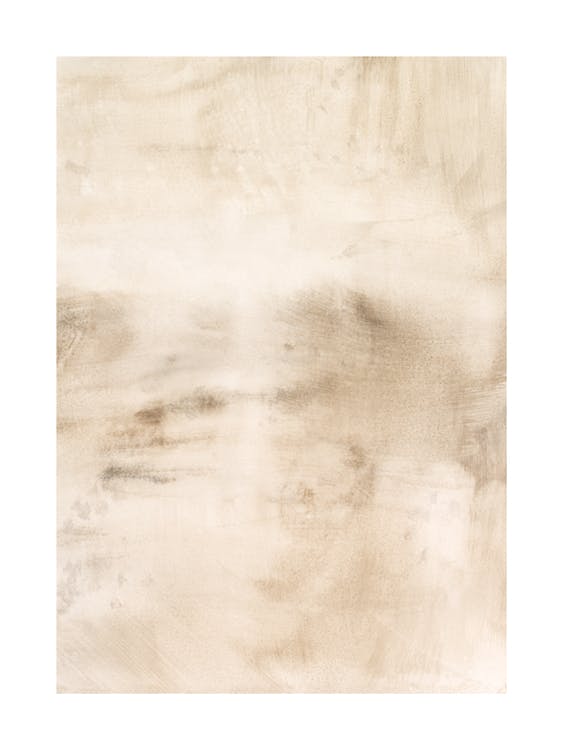 Beige Abstraction No2 Poster 0