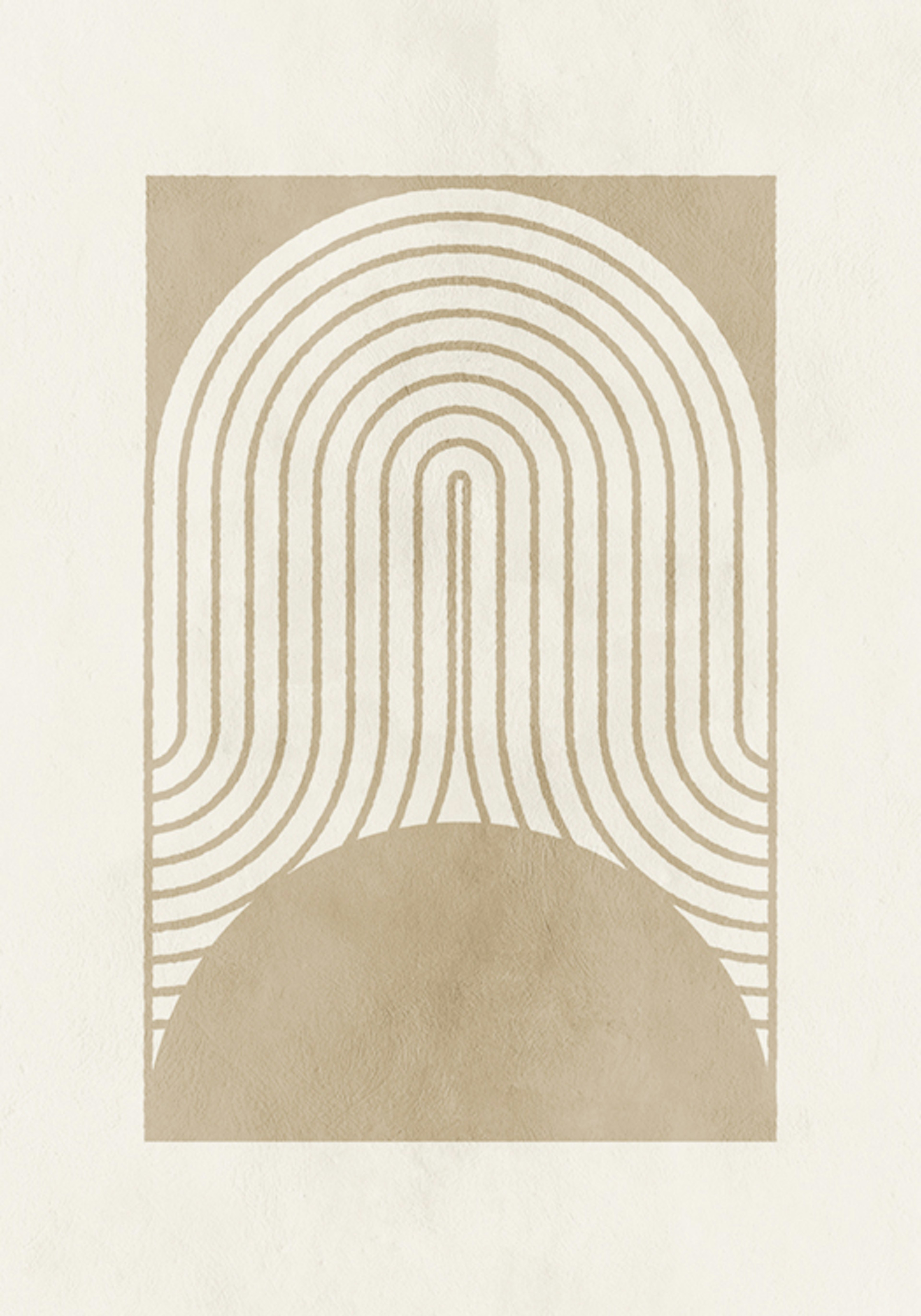 Graphic Shapes and Curves No2 Poster 0