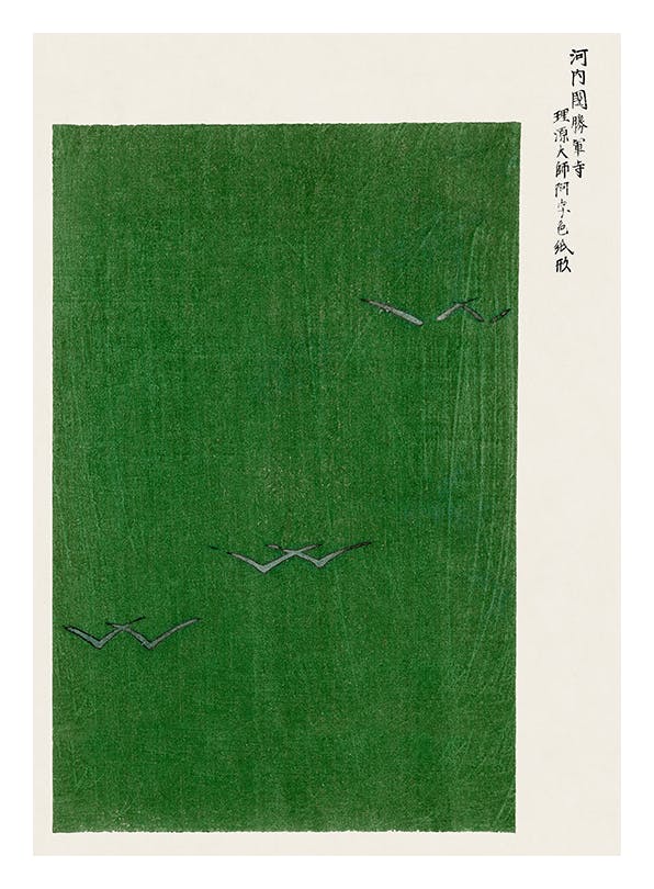 Taguchi Tomoki - Yatsuo No Tsubaki Green Plakat (30x40 cm)-Plakaty