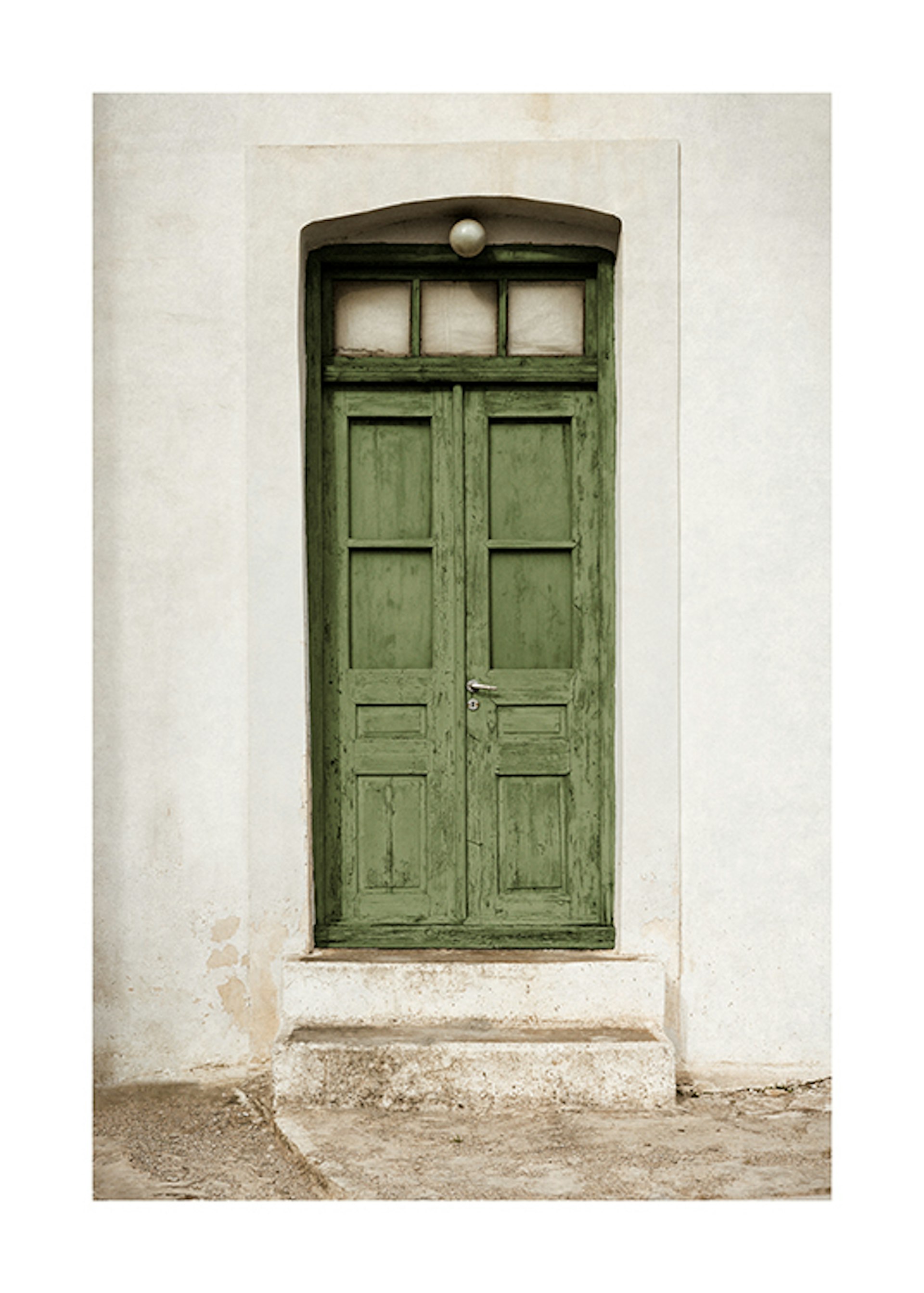 Green Entrance Poster