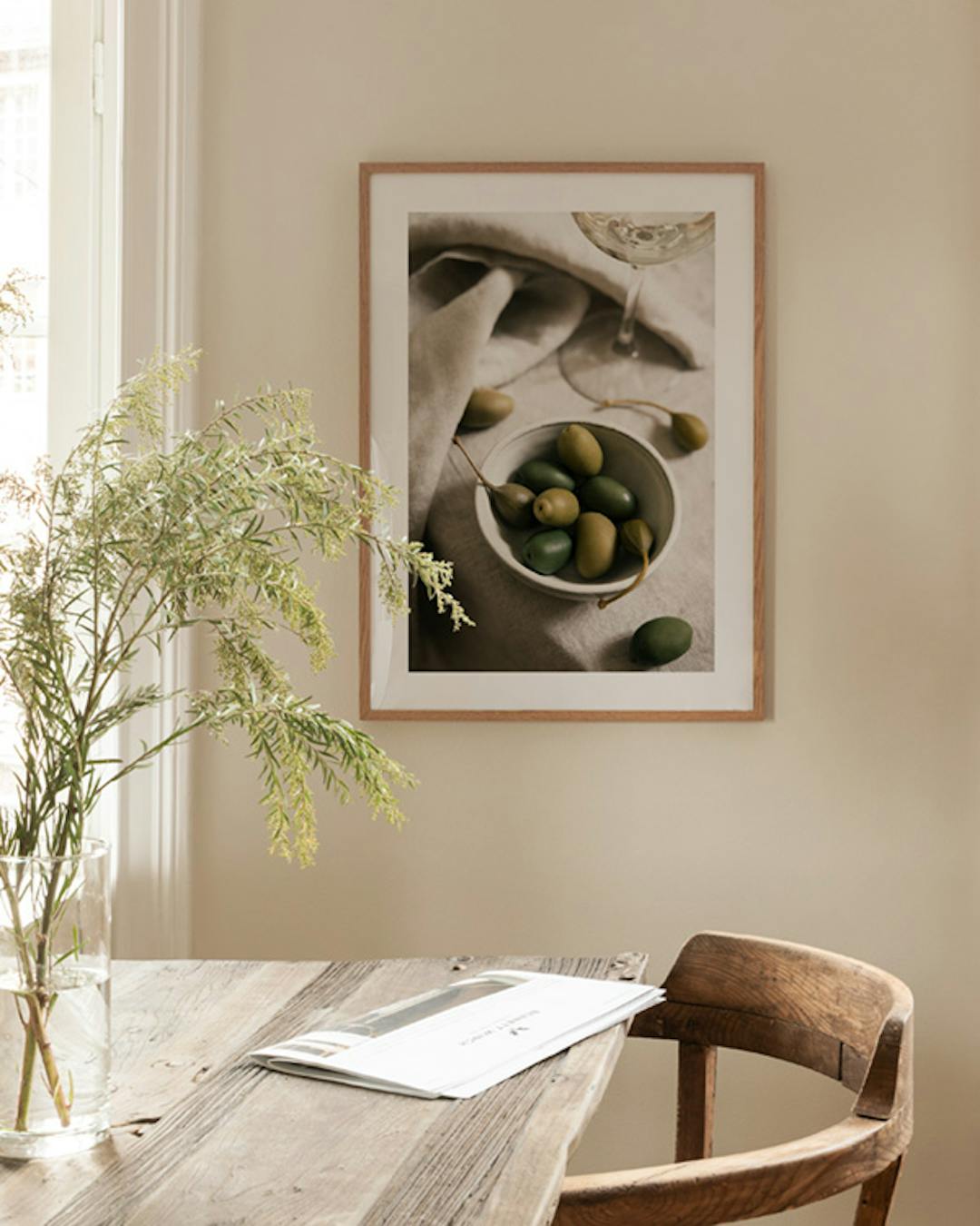 Bowl of Olives Poster