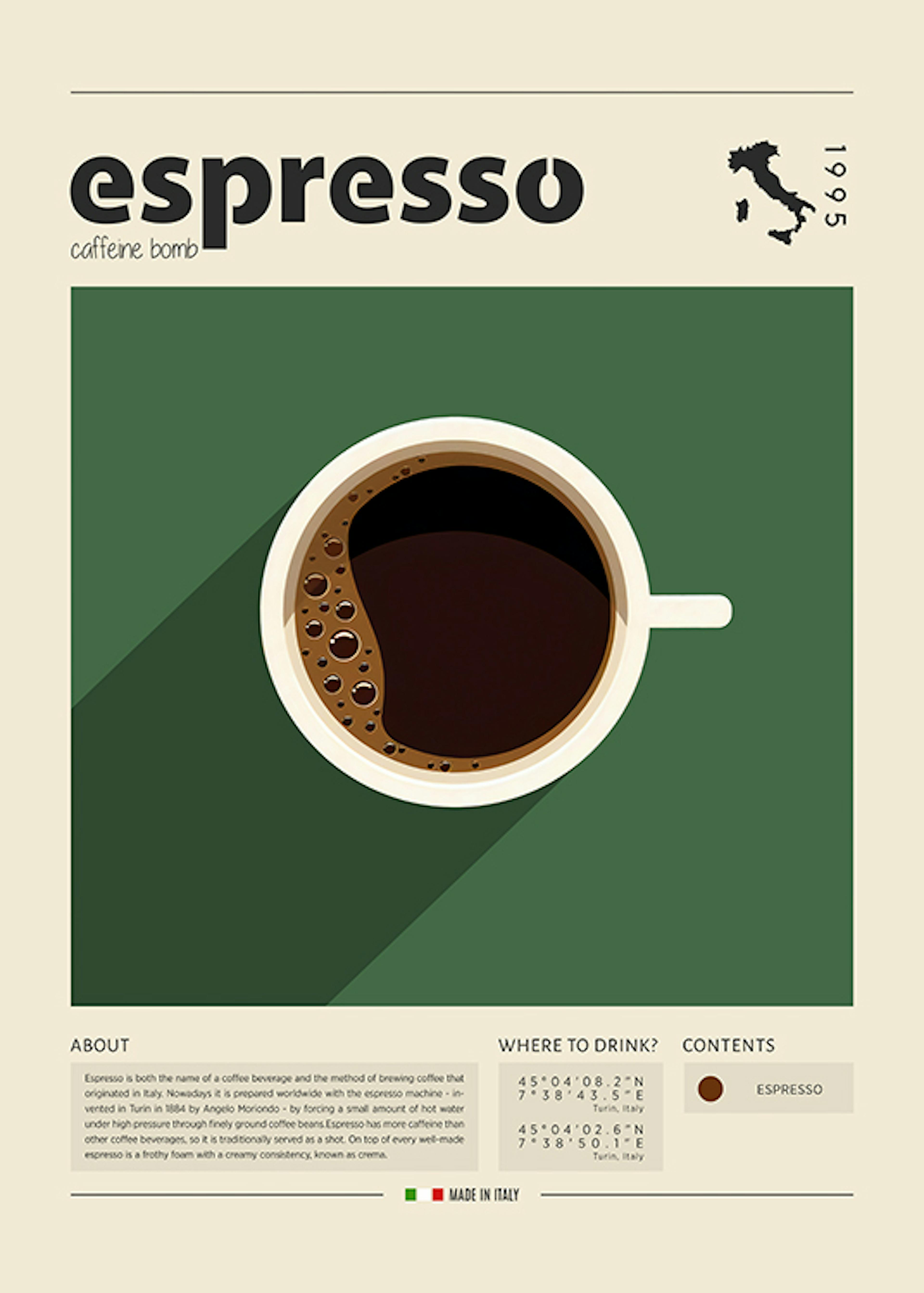 Cup of Espresso Poster 0