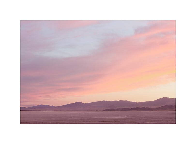 Peachy Landscape Poster (50x70 cm)-Poster