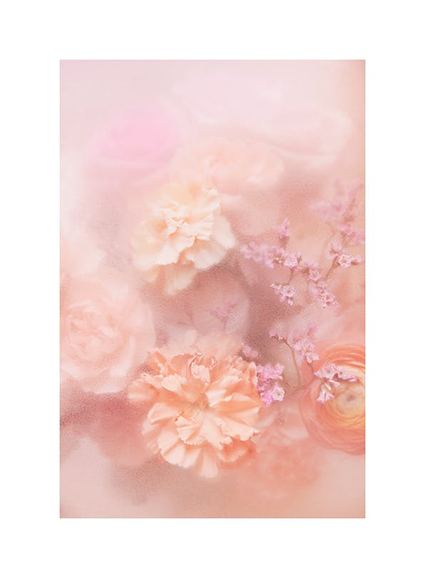 Soft Flowers Affiche (50x70 cm)