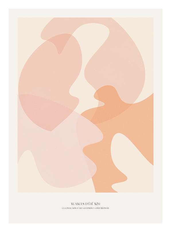 Nuances D'été No1 Plakat (21x30 cm)-Plakaty