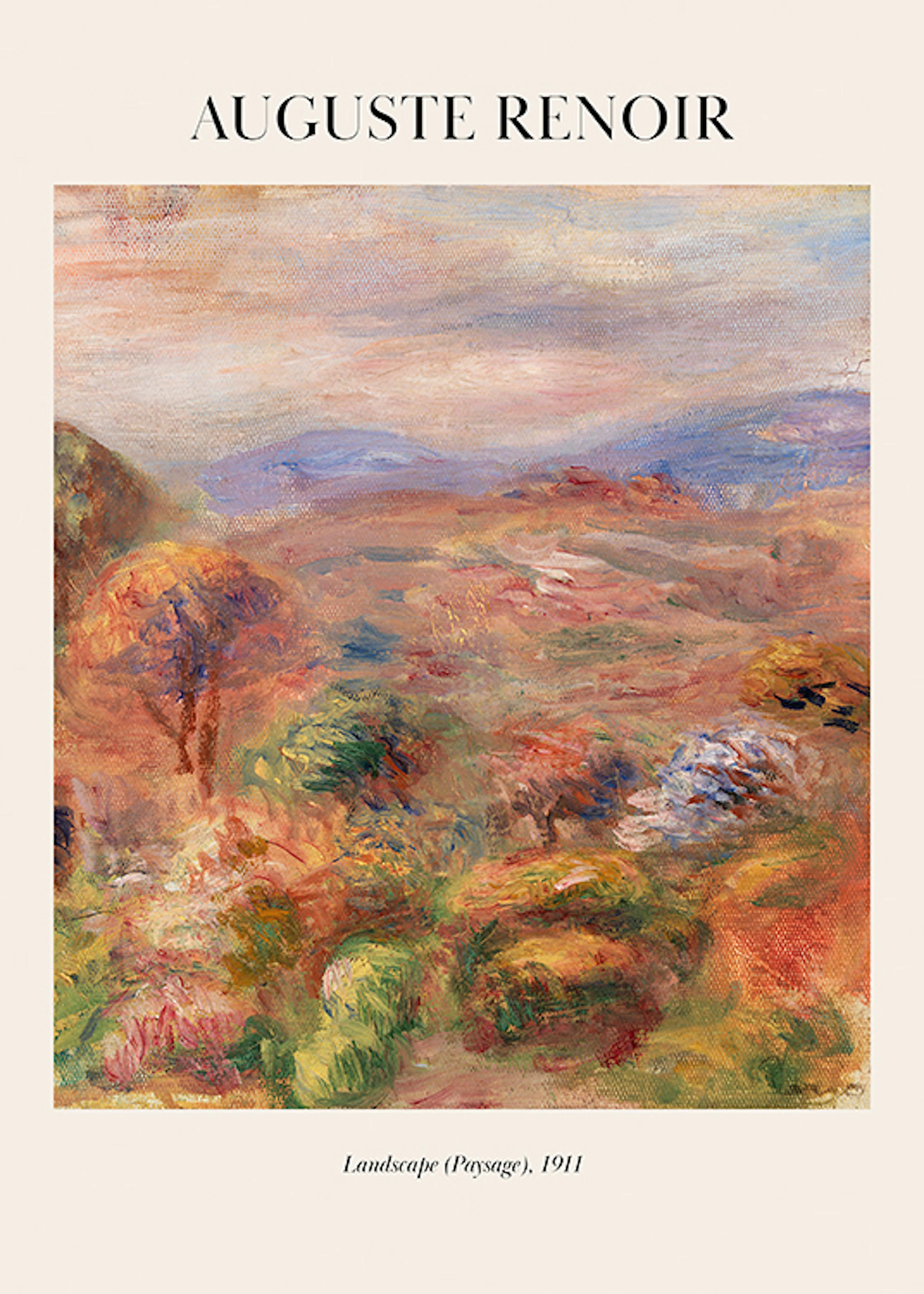 Renoir - Landscape (Paysage) Plakat 0