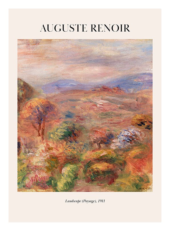 Renoir - Landscape (Paysage) Poster (70x100 cm)-Poster