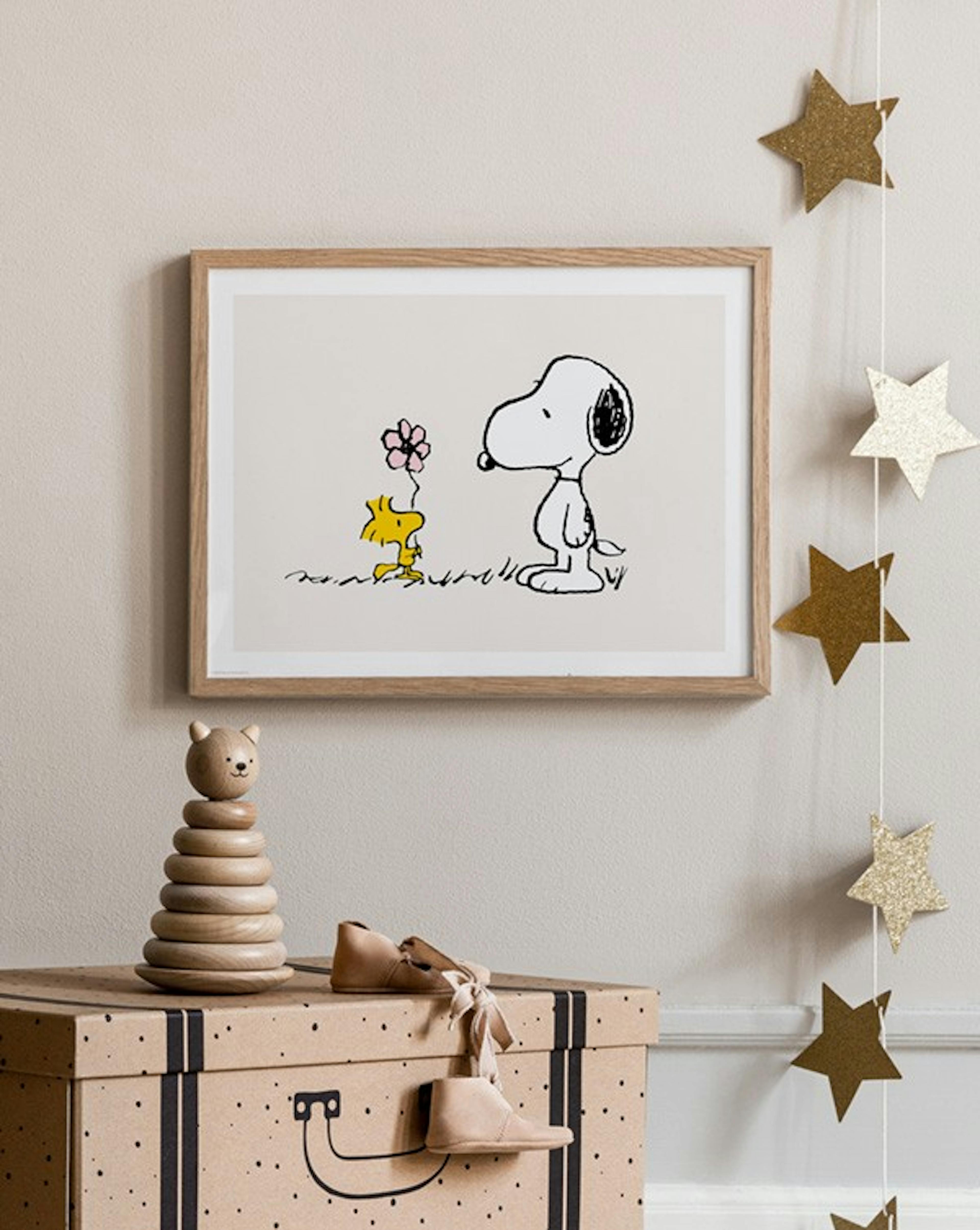 Snoopy and Woodstock Print