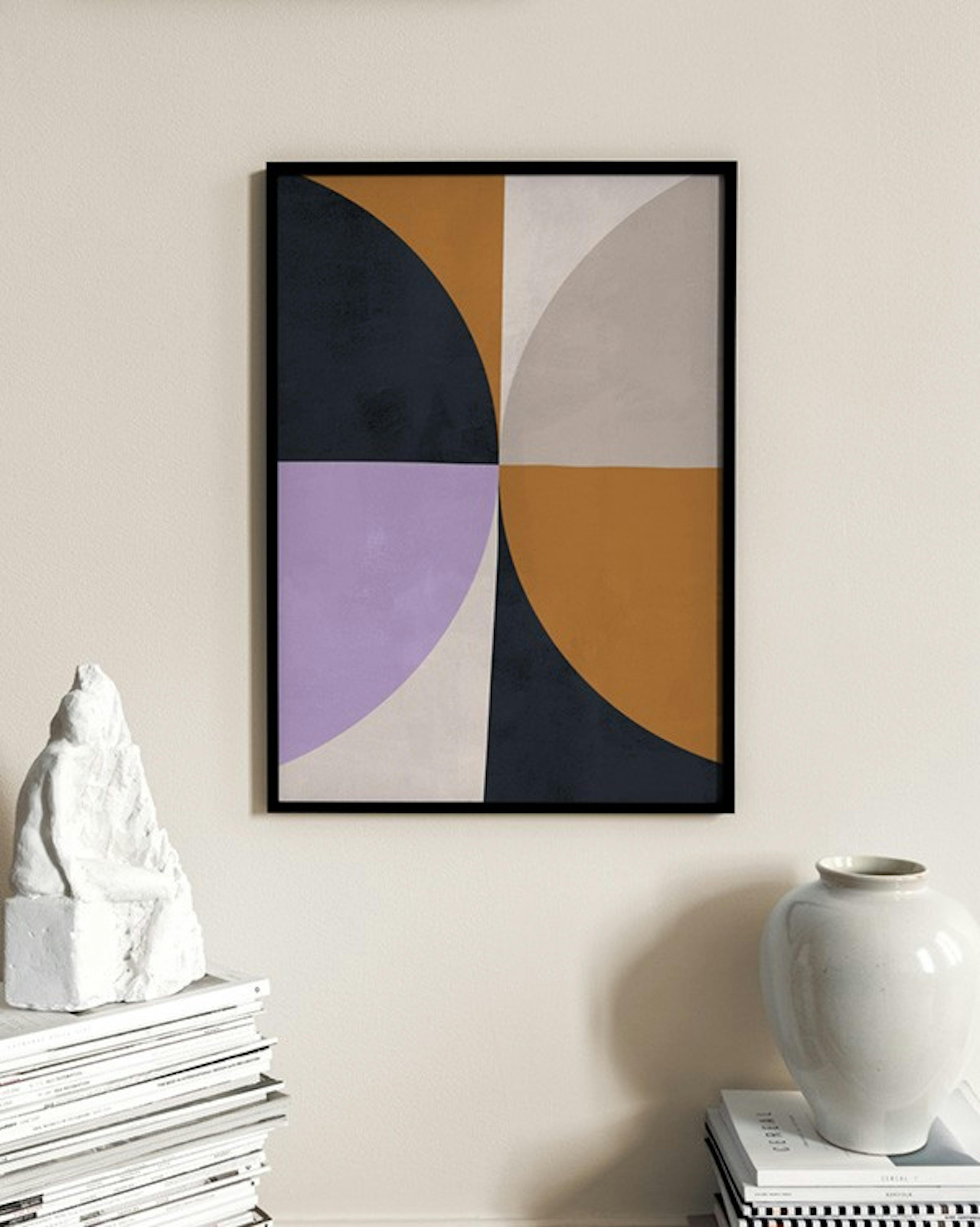 Irregular Shapes No1 Affiche