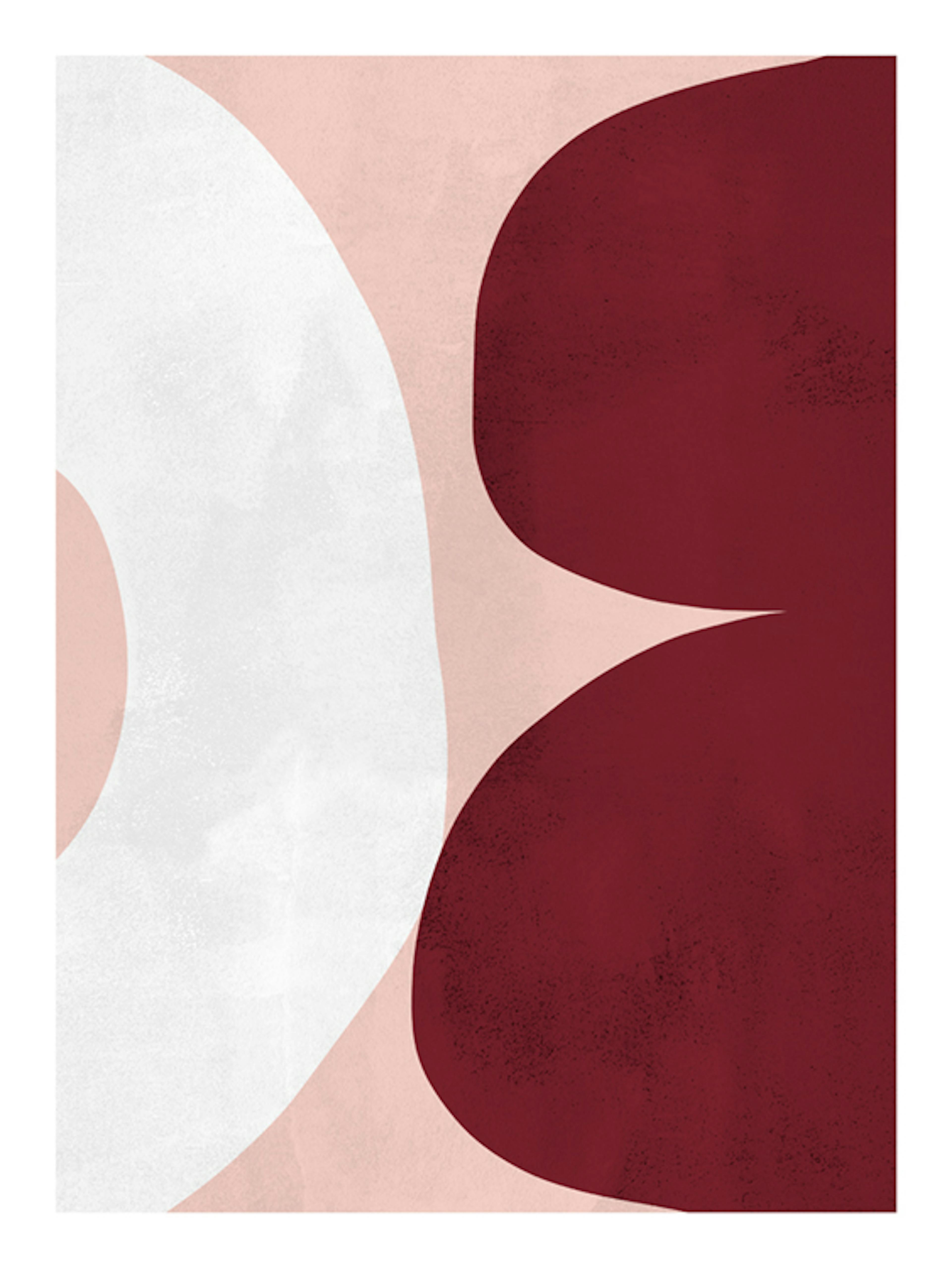 Asymmetrical Shapes No1 Poster 0