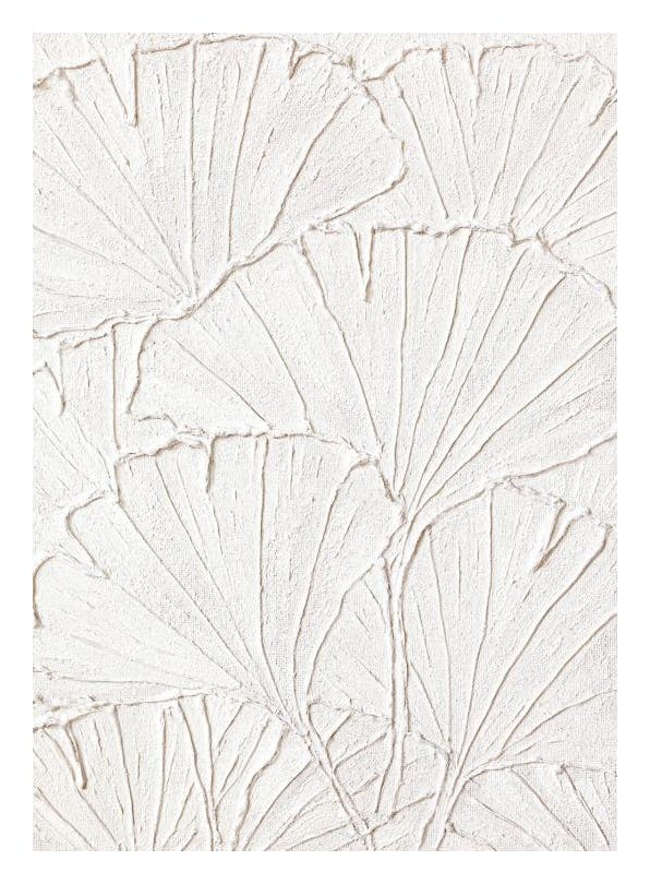 Ginkgo Texture Plakat (50x70 cm) - Kunstplakater