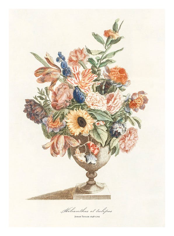 Vintage Bouquet Poster (50x70 cm)