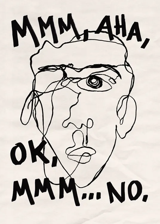 Portrait Sketch No1 Poster 0