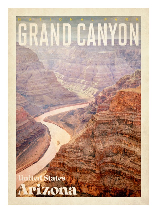 Grand Canyon Plakat (30x40 cm)- Miasta