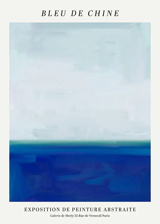 Bleu de Chine Poster 0