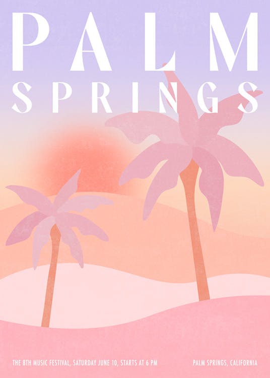 Palm Springs Festival Poster 0