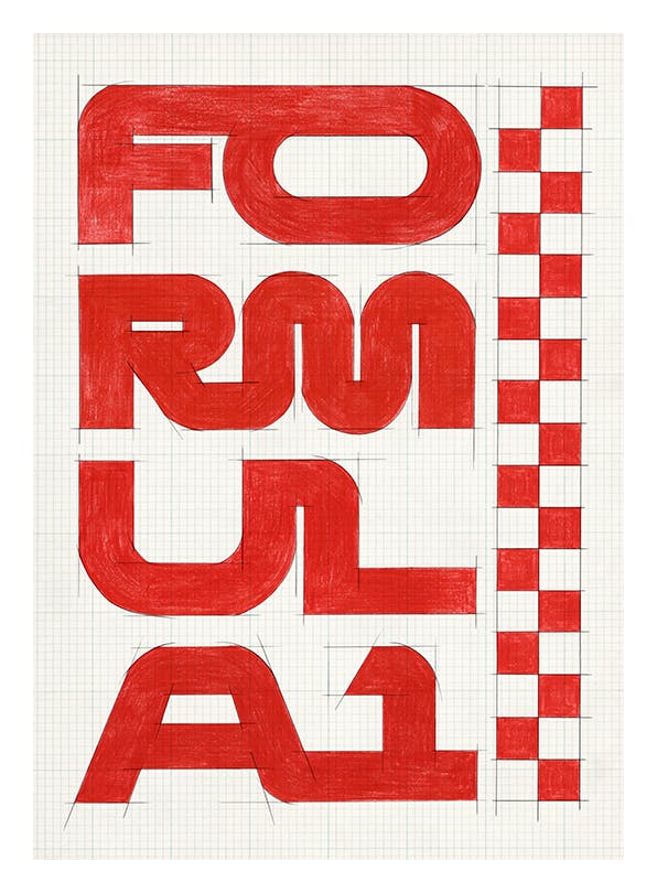 Formula 1 Poster (30x40 cm) - Sport posters en prints