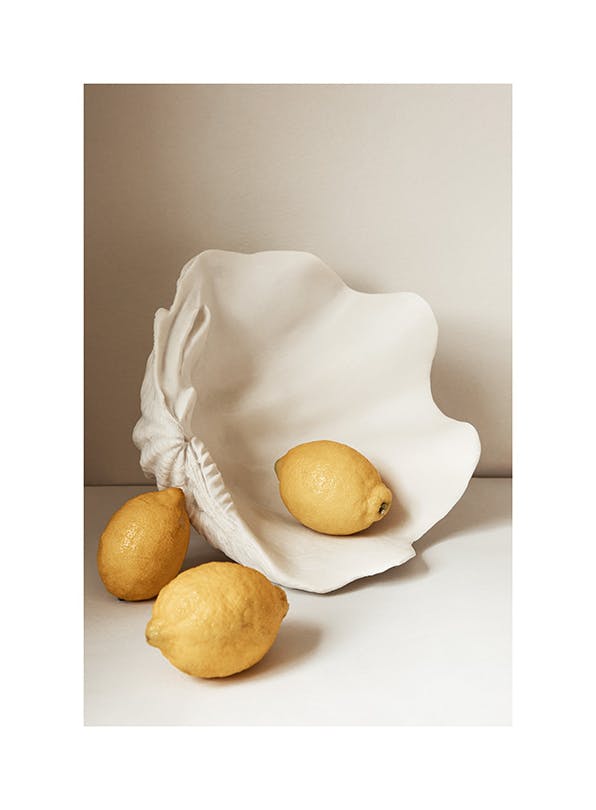 Still Life Lemons Poster (50x70 cm)- Cibo