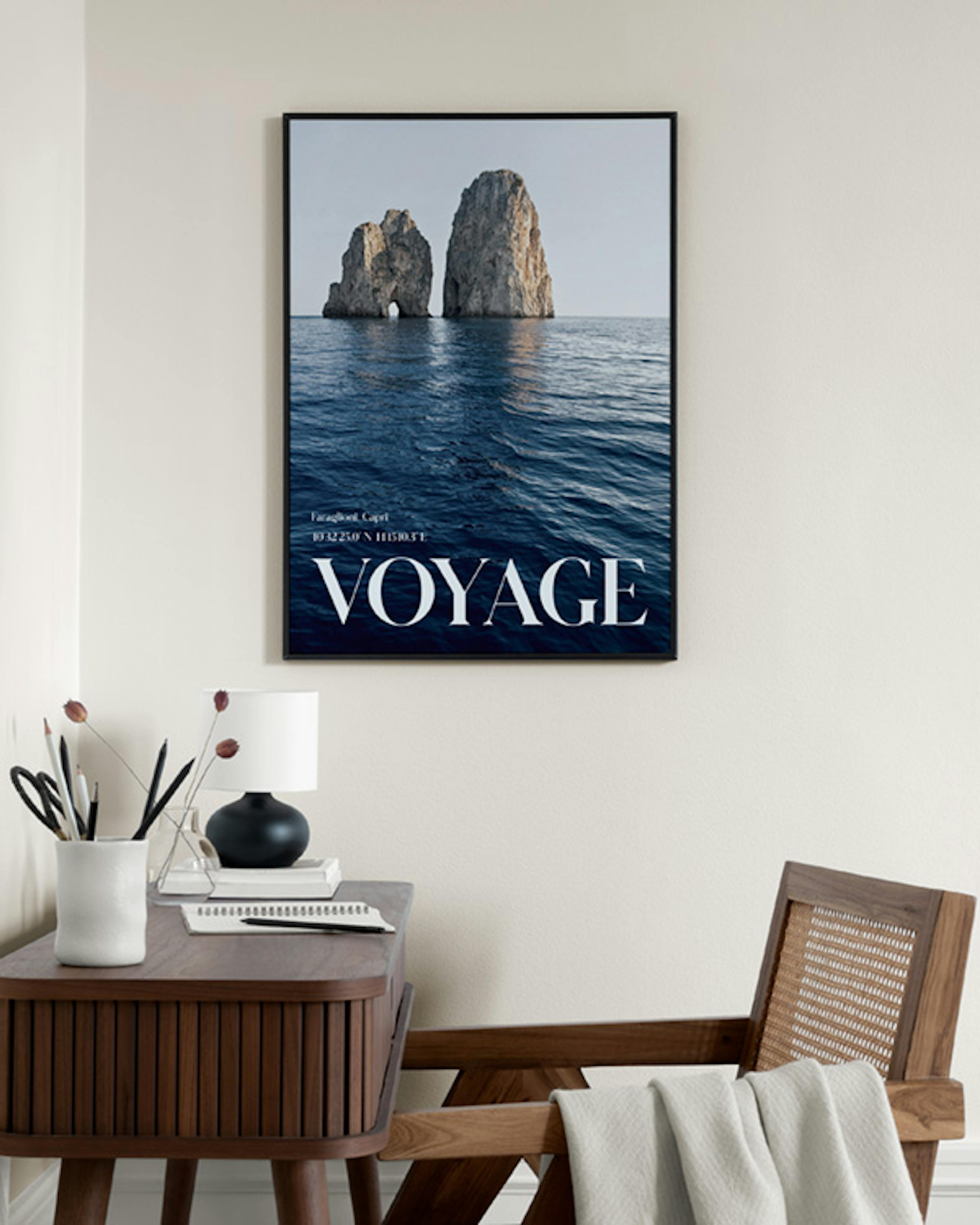 Blue Voyage Print