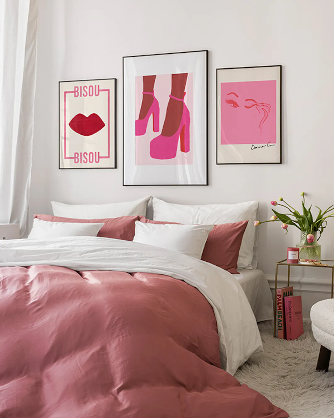 Bedroom wall art | Gallery walls | Desenio.co.uk