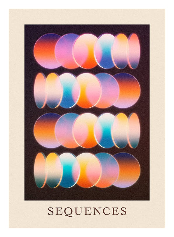 Sequences Plakat (30x40 cm)- Plakaty retro