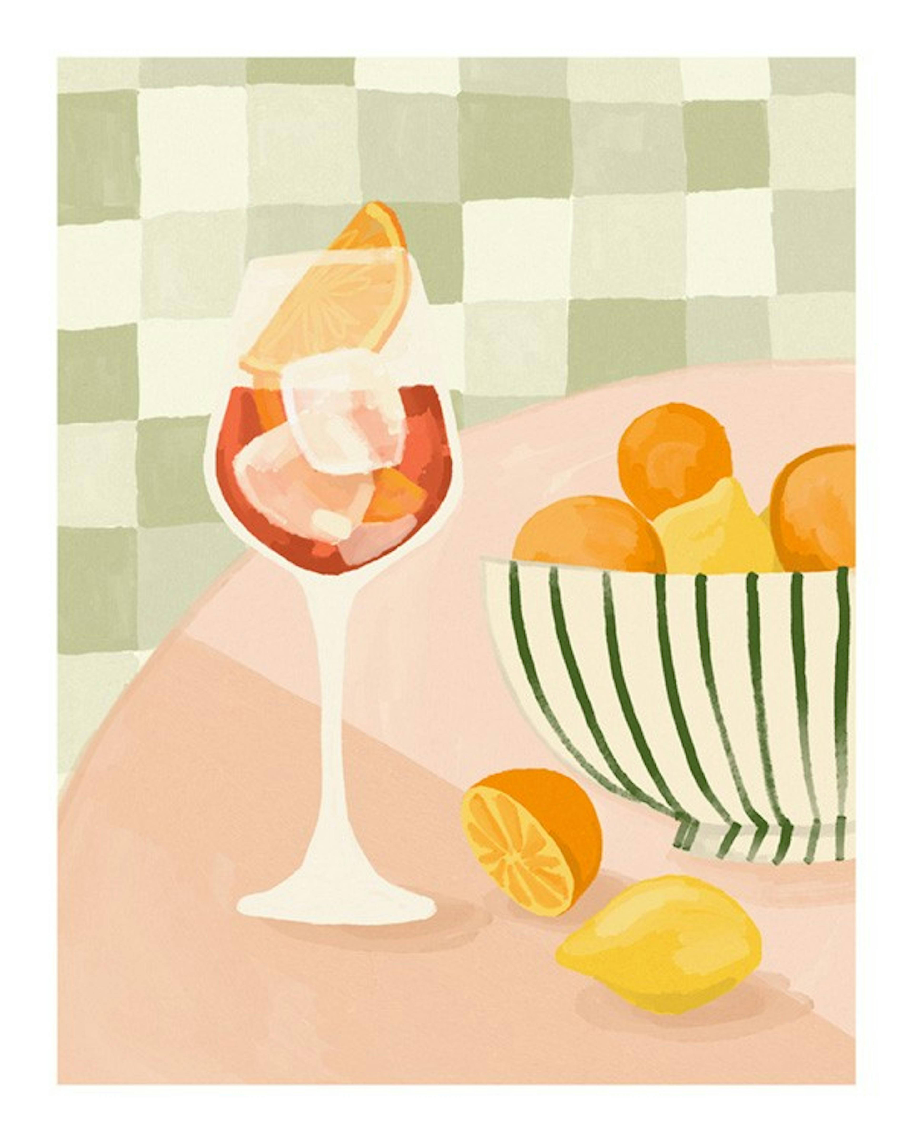 Citrus and Drinks Poster 0