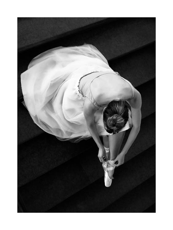 Ballerina from Above Plakát 0