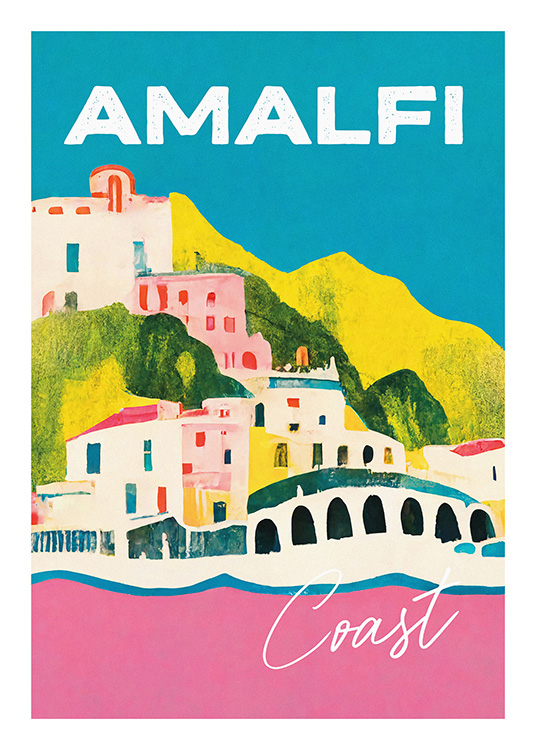 SipCircle - Amalfi Coast Plakat