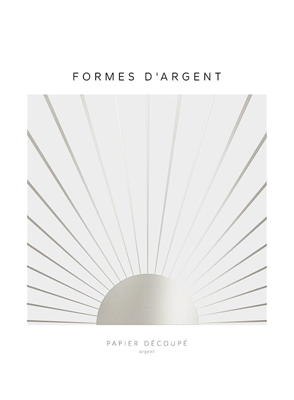 Prints - Formes d'Argent No2 Print (50x70 cm) - Graphic art prints